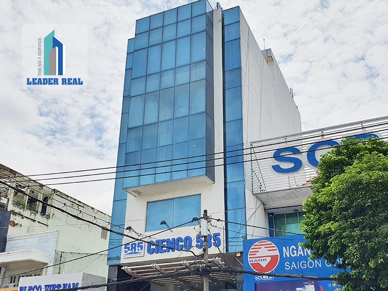 Tòa nhà Cienco 585 Building đường Nguyễn Gia Trí cho thuê văn phòng tại Bình Thạnh