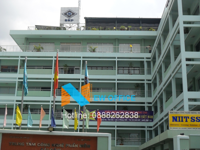Văn phòng cho thuê tại phường 6, quận 3 toà nhà SaiGon Software Park Building