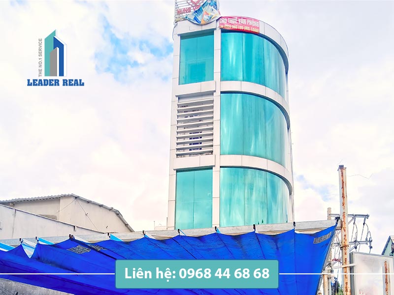 Phía trên tòa nhà cho thuê văn phòng Blue Office building quận 2