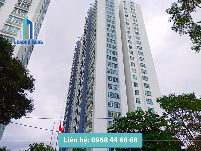 Phía trên tòa nhà cho thuê văn phòng Hoàng Anh Riverview quận 2