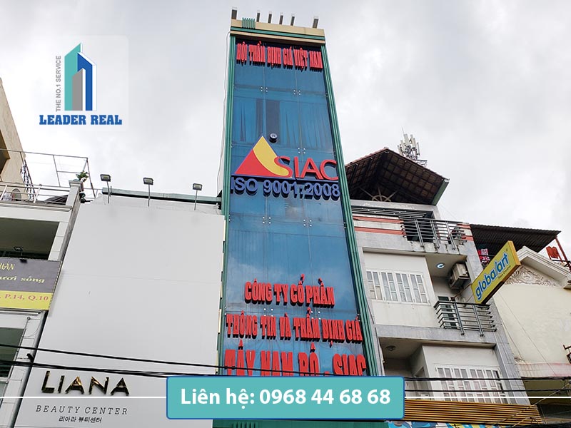 Cho thuê văn phòng tại tòa nhà Siac building quận 10
