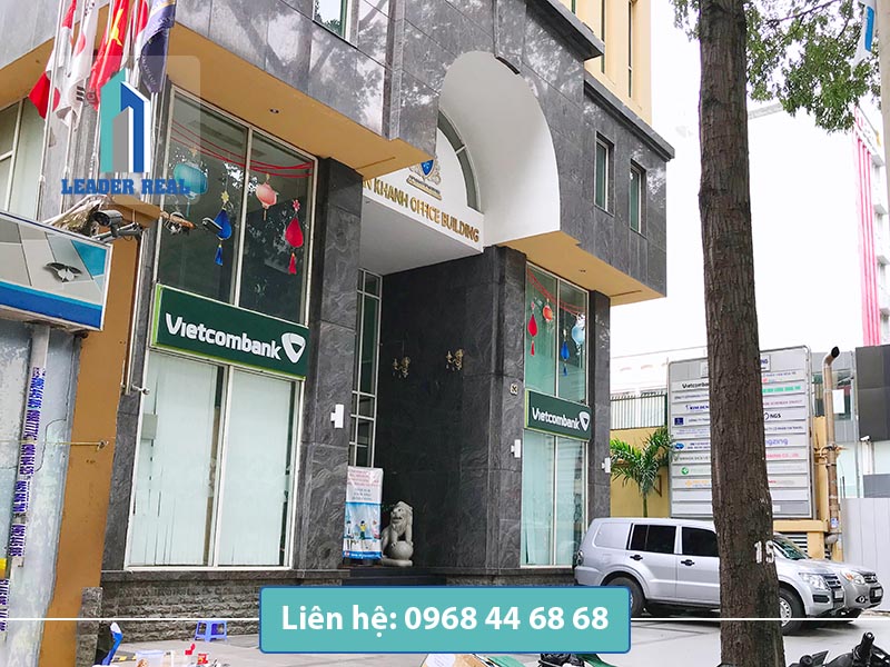 View cạnh của tòa nhà cho thuê văn phòng An Khánh building quận 3