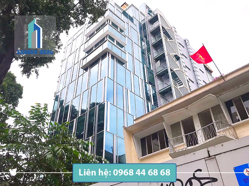 View cạnh bên của tòa nahf cho thuê văn phòng Itower quận 3