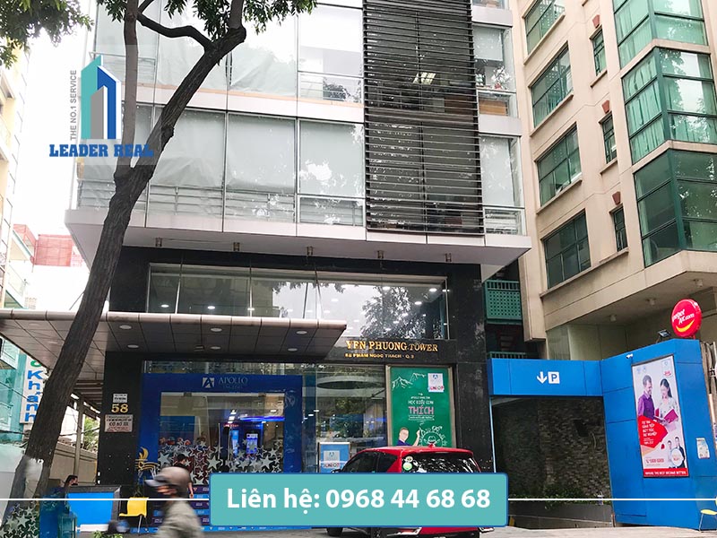 Tòa nhà cho thuê văn phòng Yến Phượng tower quận 3