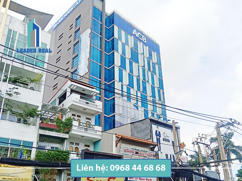 Một góc view của tòa nhà cho thuê văn phòng ACB tower quận 3