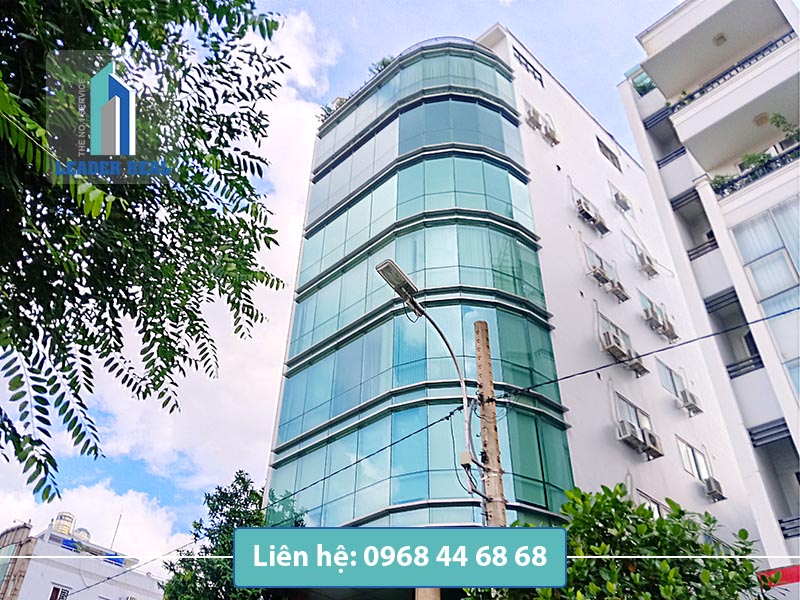 Phía trên tòa nhà cho thuê văn phòng Tuấn Minh building quận 3