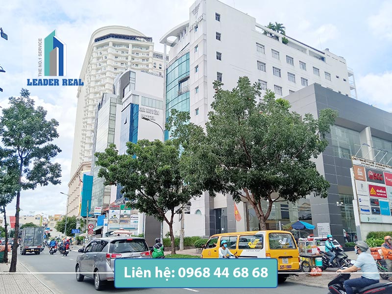 Toàn cảnh tòa nhà cho thuê văn phòng An Phú plaza quận 3