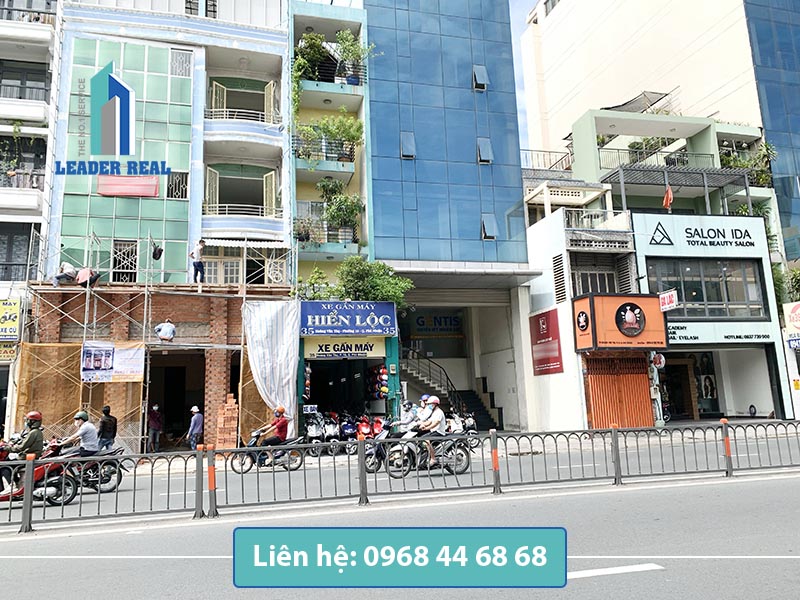 Mặt tiền tòa nhà cho thuê văn phòng The Prime building quận Phú Nhuận