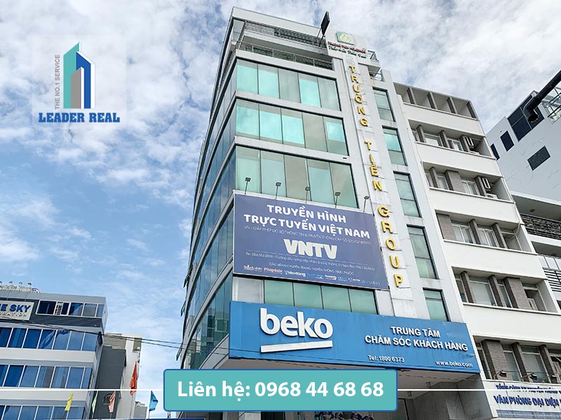 View cạnh bên của tòa nhà cho thuê văn phòng OCW building quận Phú Nhuận