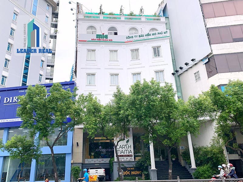 Tòa nhà Quốc Hưng Building đường Nguyễn Văn Trỗi cho thuê văn phòng tại Phú Nhuận