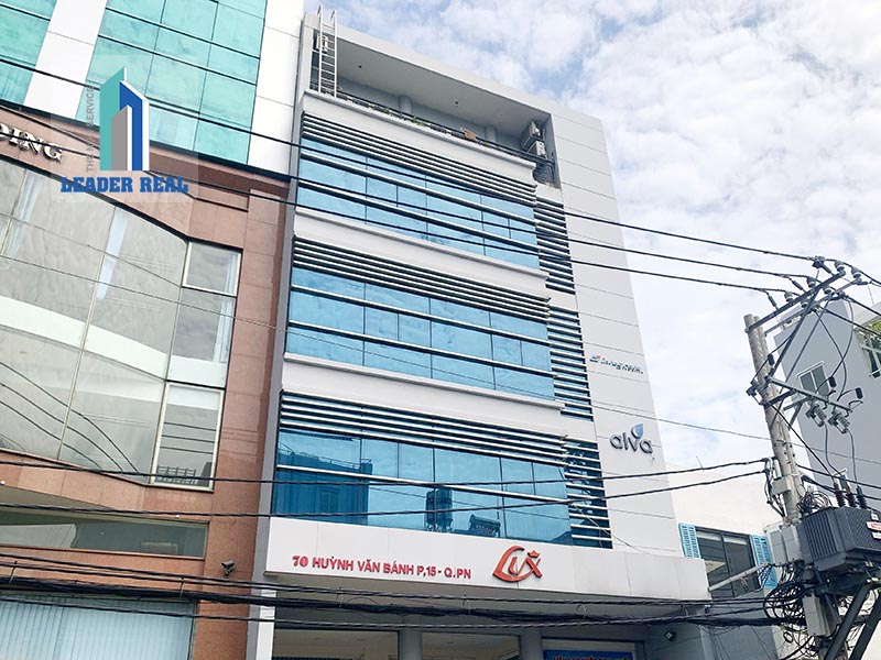 Tòa nhà 70HVB Building đường Huỳnh Văn Bánh cho thuê văn phòng tại Phú Nhuận