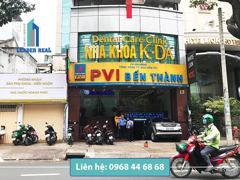 Mặt tiền văn phòng cho thuê Thiên Hồng building quận 3