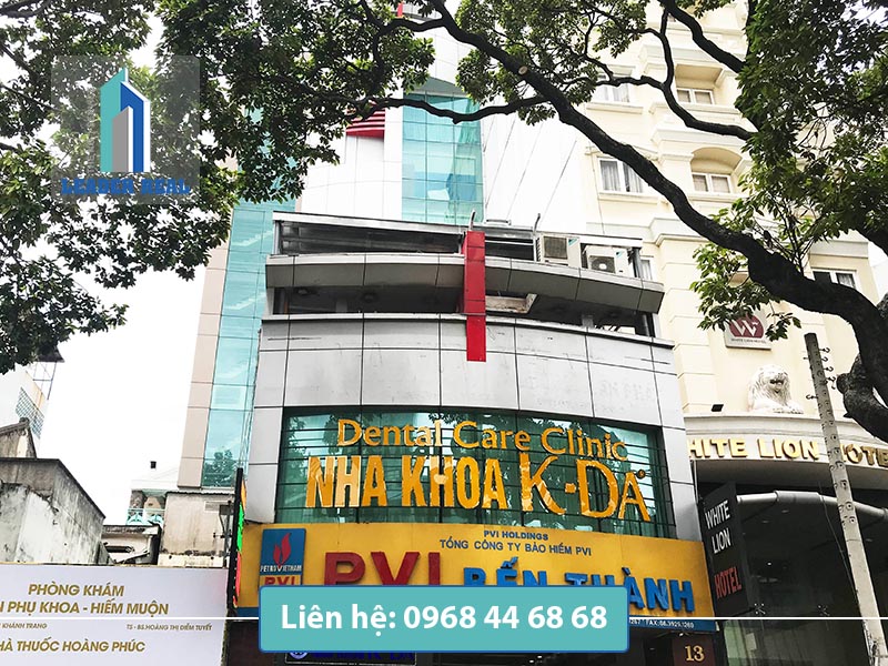Văn phòng cho thuê tại tòa nhà Thiên Hồng building quận 3