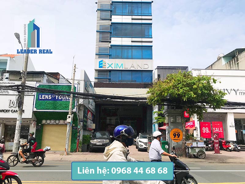 Mặt tiền văn phòng cho thuê Eximland building quận 3
