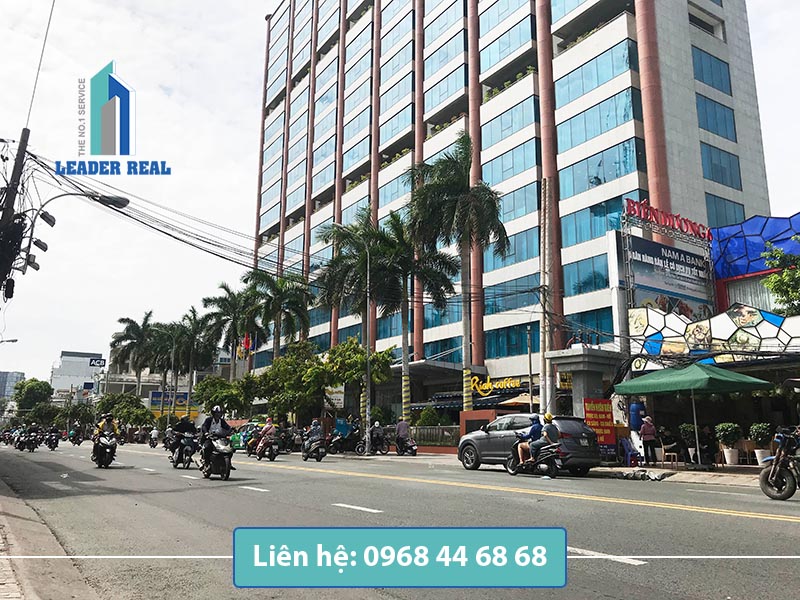 Giao thông thuận lợi tại Nam Á bank building quận 3