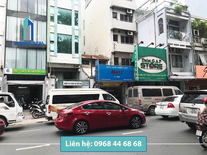 Giao thông tại văn phòng cho thuê 158DBP building quận 3