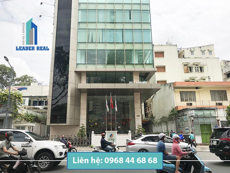 Mặt tiền tòa nhà cho thuê văn phòng Pjico tower quận 3