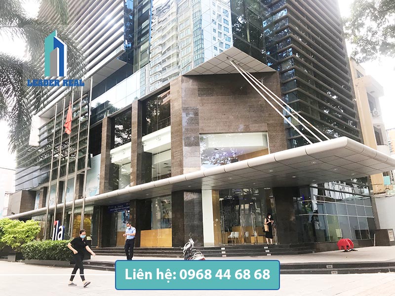 Mặt tiền tòa nhà cho thuê văn phòng Endovina buildig quận 3