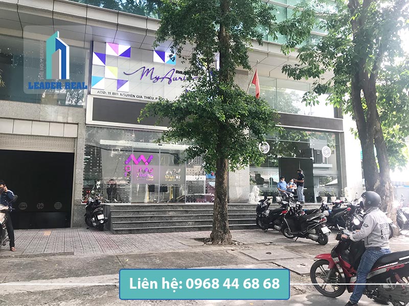 Mặt tiền tòa nhà cho thuê văn phòng Medianet building quận 3