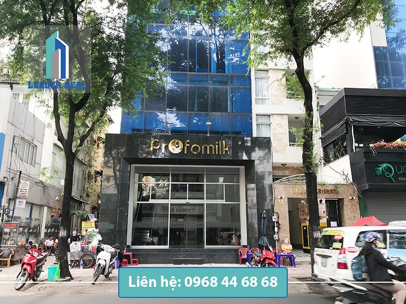 Mặt tiền văn phòng cho thuê KM plaza quận 3