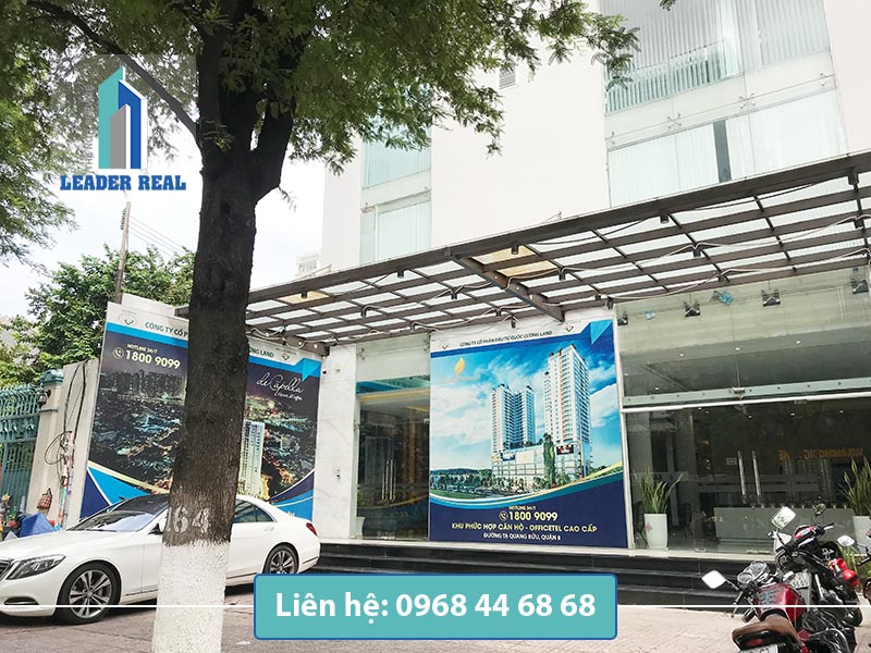 Mặt tiền văn phòng cho thuê Quốc Cường Land building quận 3