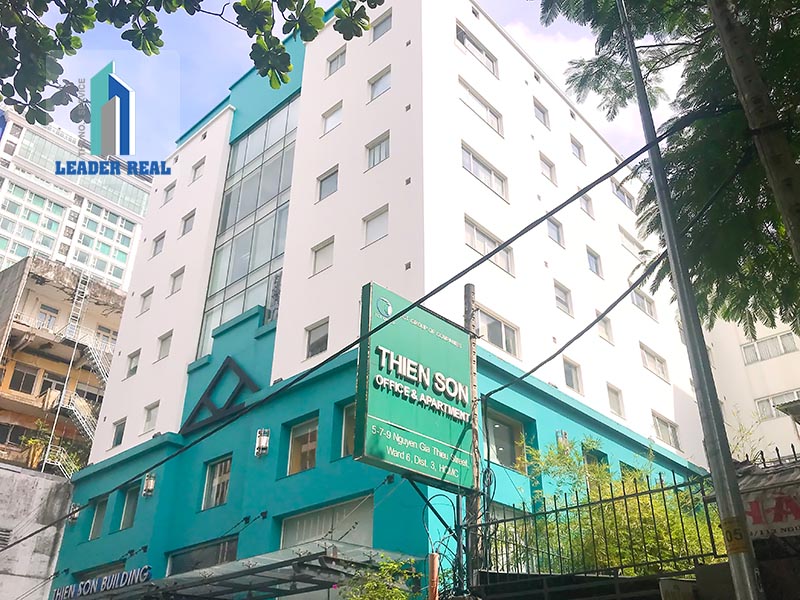 Tòa nhà Thiên Sơn Building đường Nguyễn Gia Thiều cho thuê văn phòng tại Quận 3