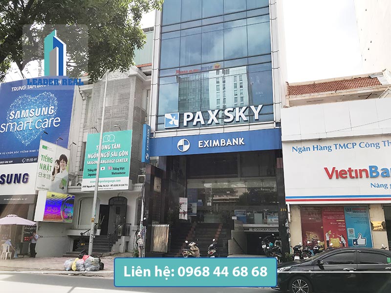 Mặt tiền văn phòng cho thuê Vạn Mỹ building quận 3