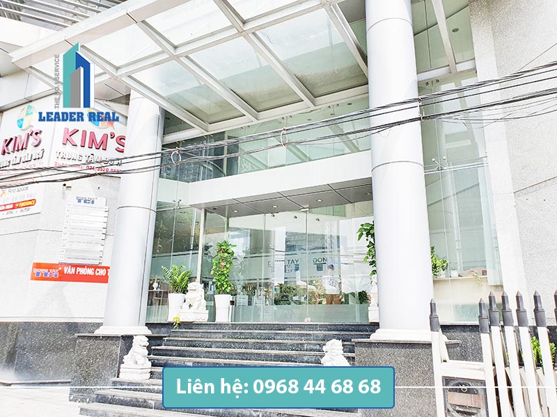 Lối vào văn phòng cho thuê Cimigo building quận Bình Thạnh