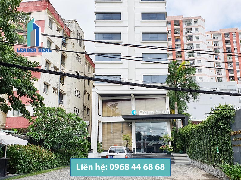 Mặt tiền văn phòng cho thuê Charm Suite building quận Bình Thạnh