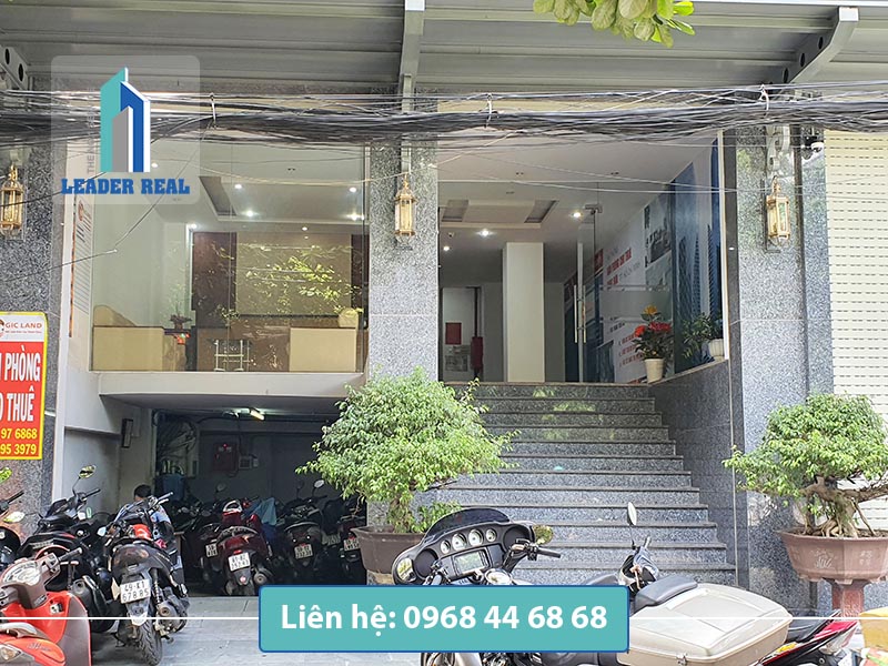 Lối vào tòa nhà cho thuê văn phòng GIC 2 building quận Bình Thạnh