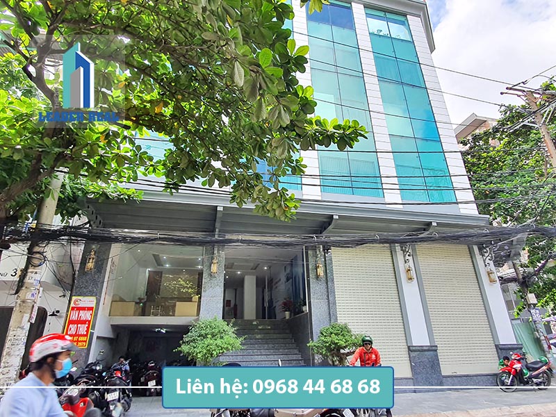 Mặt tiền tòa nhà cho thuê văn phòng GIC 2 building quận Bình Thạnh