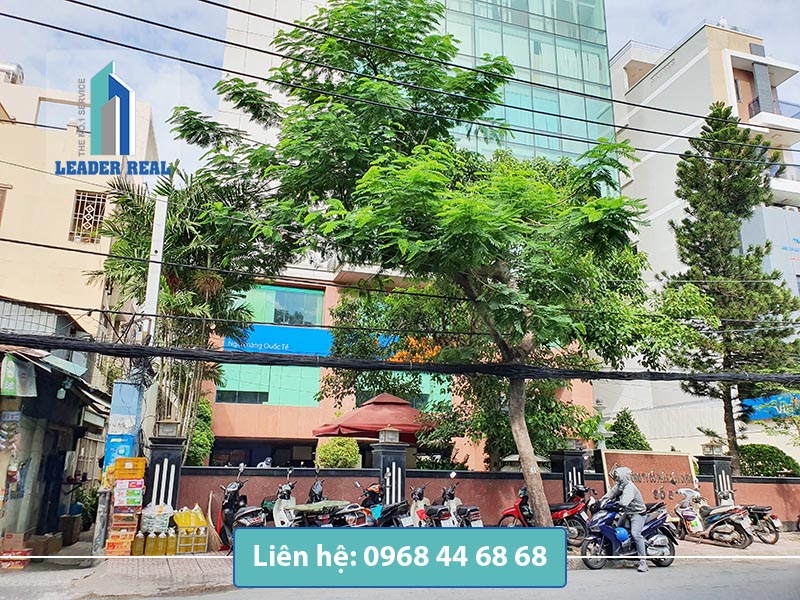 Mặt tiền tòa nhà cho thuê văn phòng Mỹ Thịnh building quận Bình Thạnh