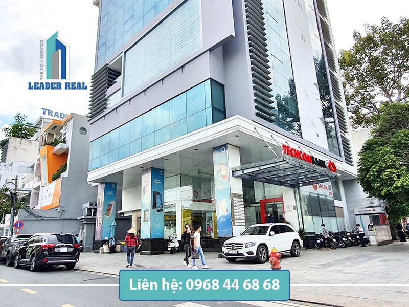 Mặt tiền văn phòng cho thuê Qmobile building quận Bình Thạnh