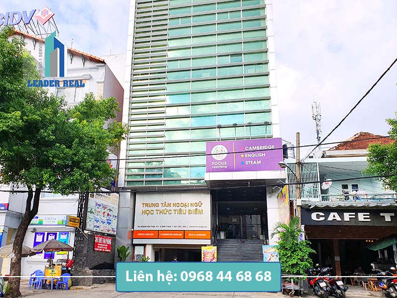 Mặt tiền văn phòng cho thuê tại tòa nhà Tedi building quận Bình Thạnh