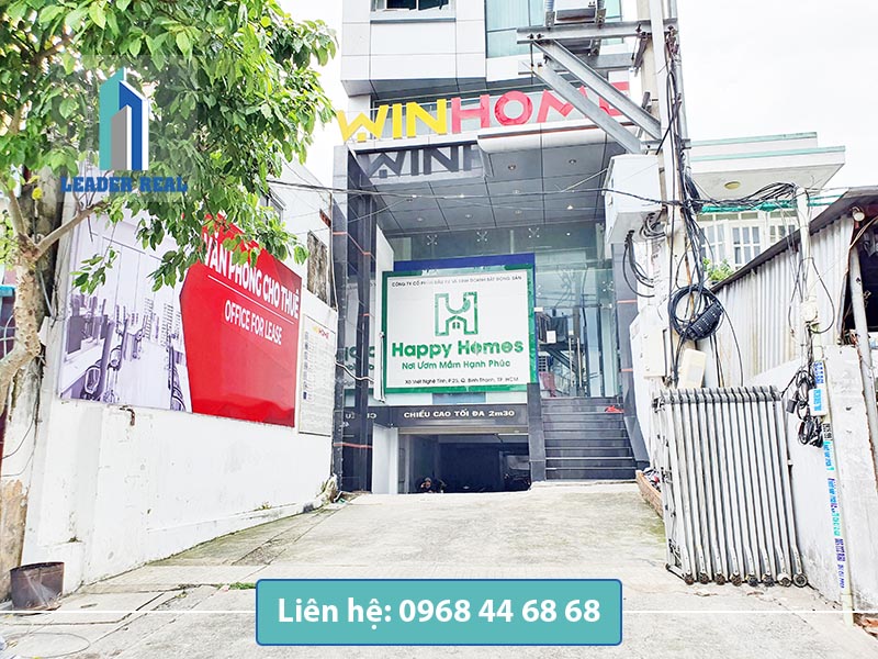 Mặt tiền tòa nhà cho thuê văn phòng tại tòa nhà Thanh Long building quận Bình Thạnh