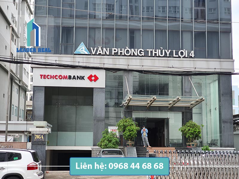 Mặt tiền tòa nhà cho thuê văn phòng tại tòa nhà Thủy Lợi 4 building quận Bình Thạnh