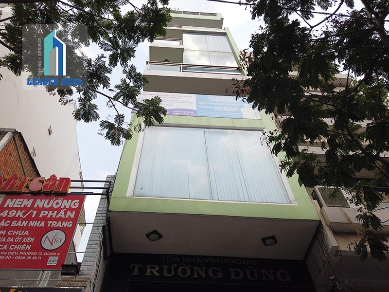 Tòa nhà Trường Dũng Building đường Hoàng Diệu cho thuê văn phòng tại Quận 4