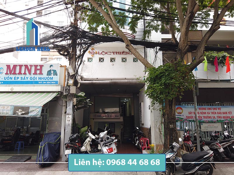 Mặt tiền văn phòng cho thuê tại tòa nhà Lộc Thiên Ân building quận 4