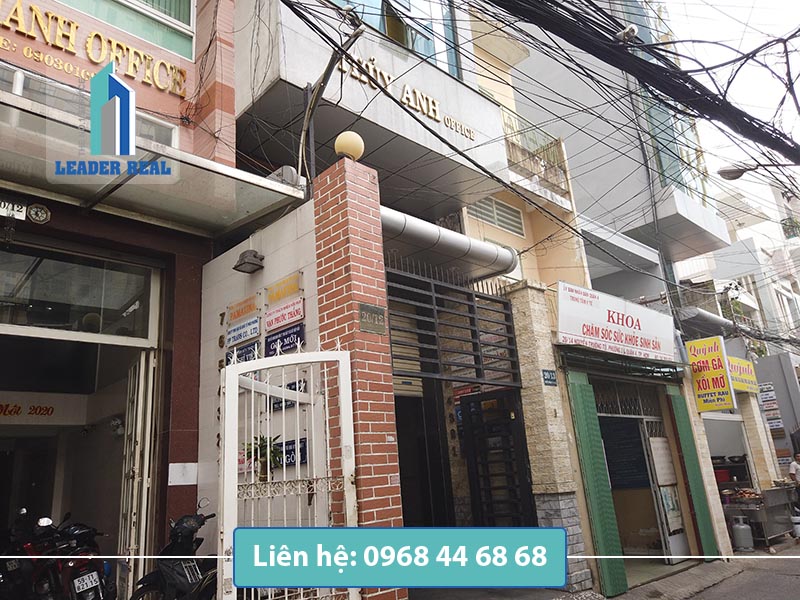 Mặt tiền văn phòng cho thuê tại tòa nhà Thủy Anh building quận 4