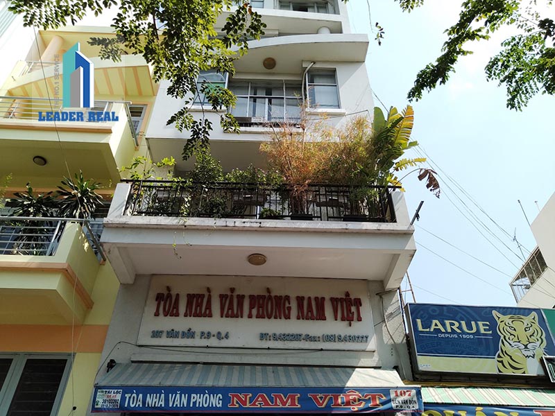Tòa nhà Nam Việt Building đường Bến Vân Đồn cho thuê văn phòng tại Quận 4