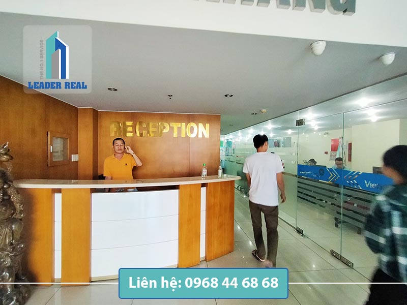Lễ tân văn phòng cho thuê Hemera building quận 7