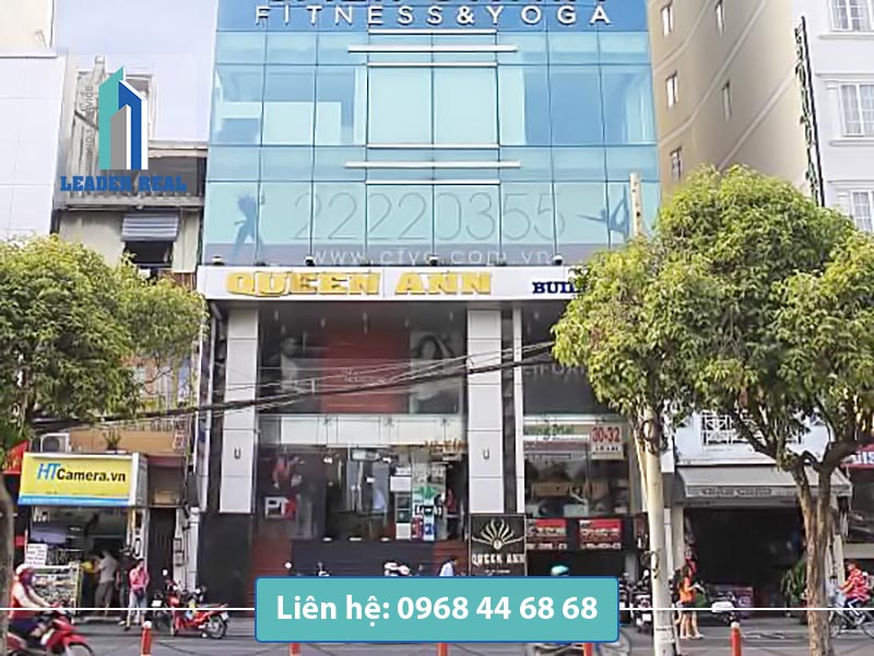 Lối vào văn phòng cho thuê Queen Ann building quận 1