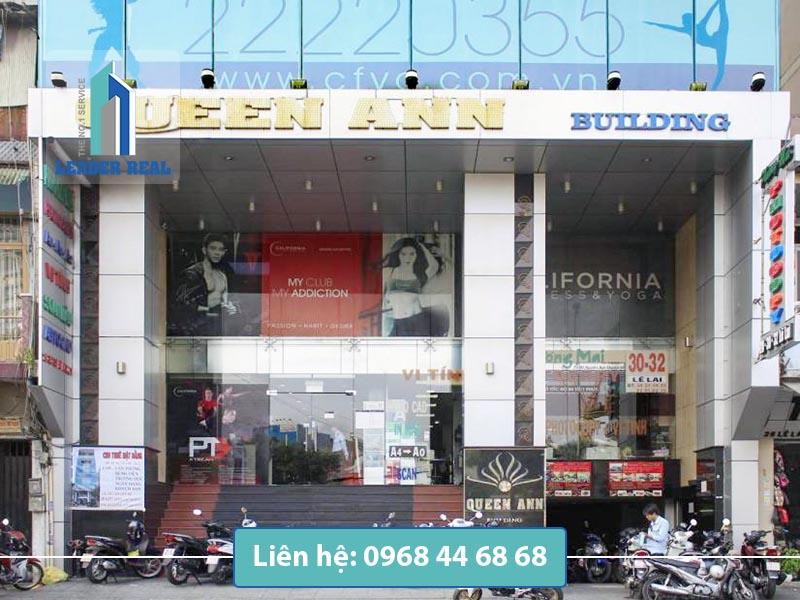 Mặt tiền văn phòng cho thuê Queen Ann building quận 1