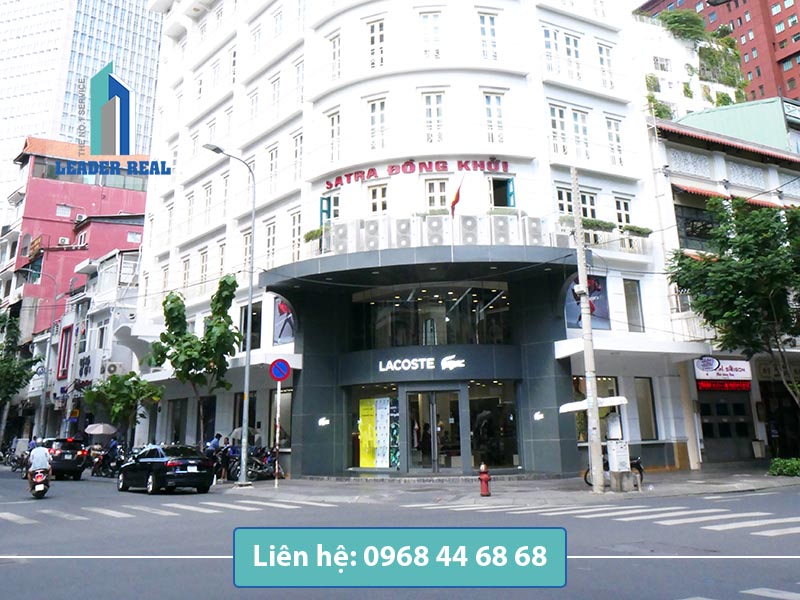 Lối vào Văn phòng cho thuê Satra building quận 1