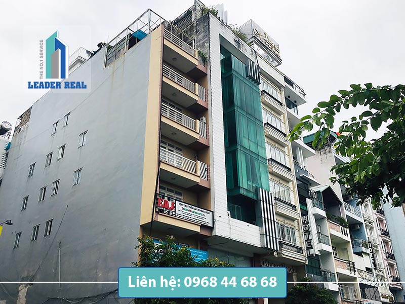 Toàn cảnh tòa nhà cho thuê văn phòng Thiên Phúc building quận Tân Bình