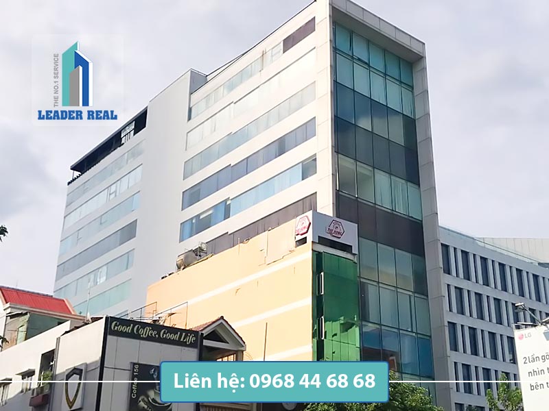 Toàn cảnh tòa nhà cho thuê văn phòng Athena building quận Tân Bình