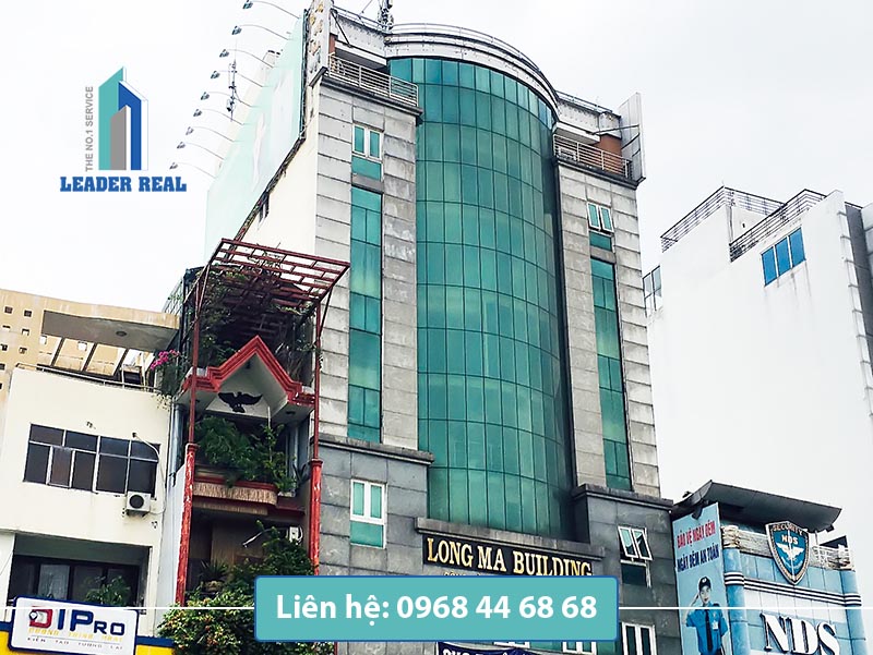 Toàn cảnh tòa nhà cho thuê văn phòng Long Mã building quận Tân Bình
