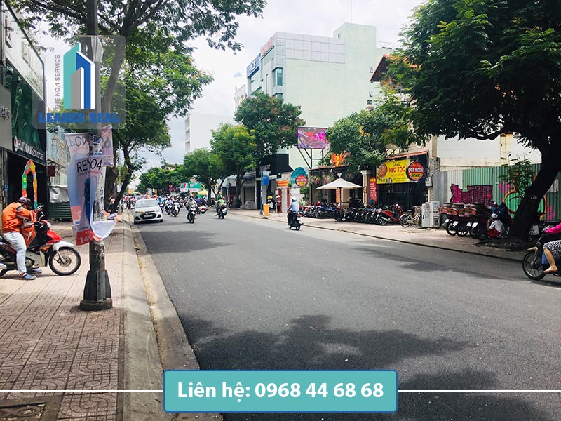 Giao thông thuận lợi tại tòa nhà cho thuê văn phòng OIIC building quận Tân Bình