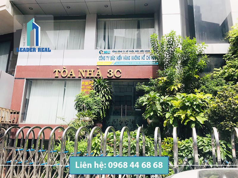 Lối vào tòa nhà cho thuê văn phòng 3C building quận Tân Bình