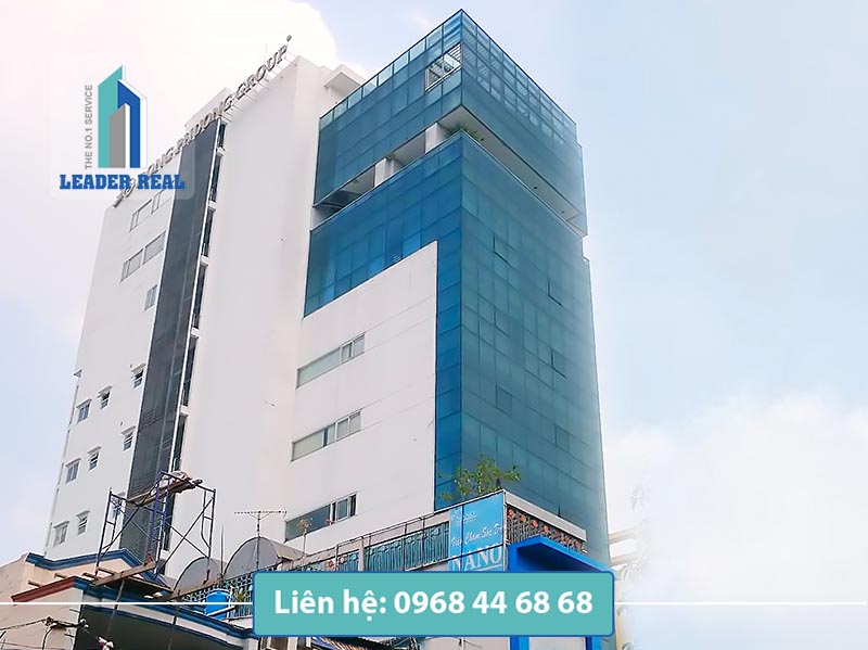 Toàn cảnh tòa nhà cho thuê văn phòng Đông Phương building quận Tân Bình